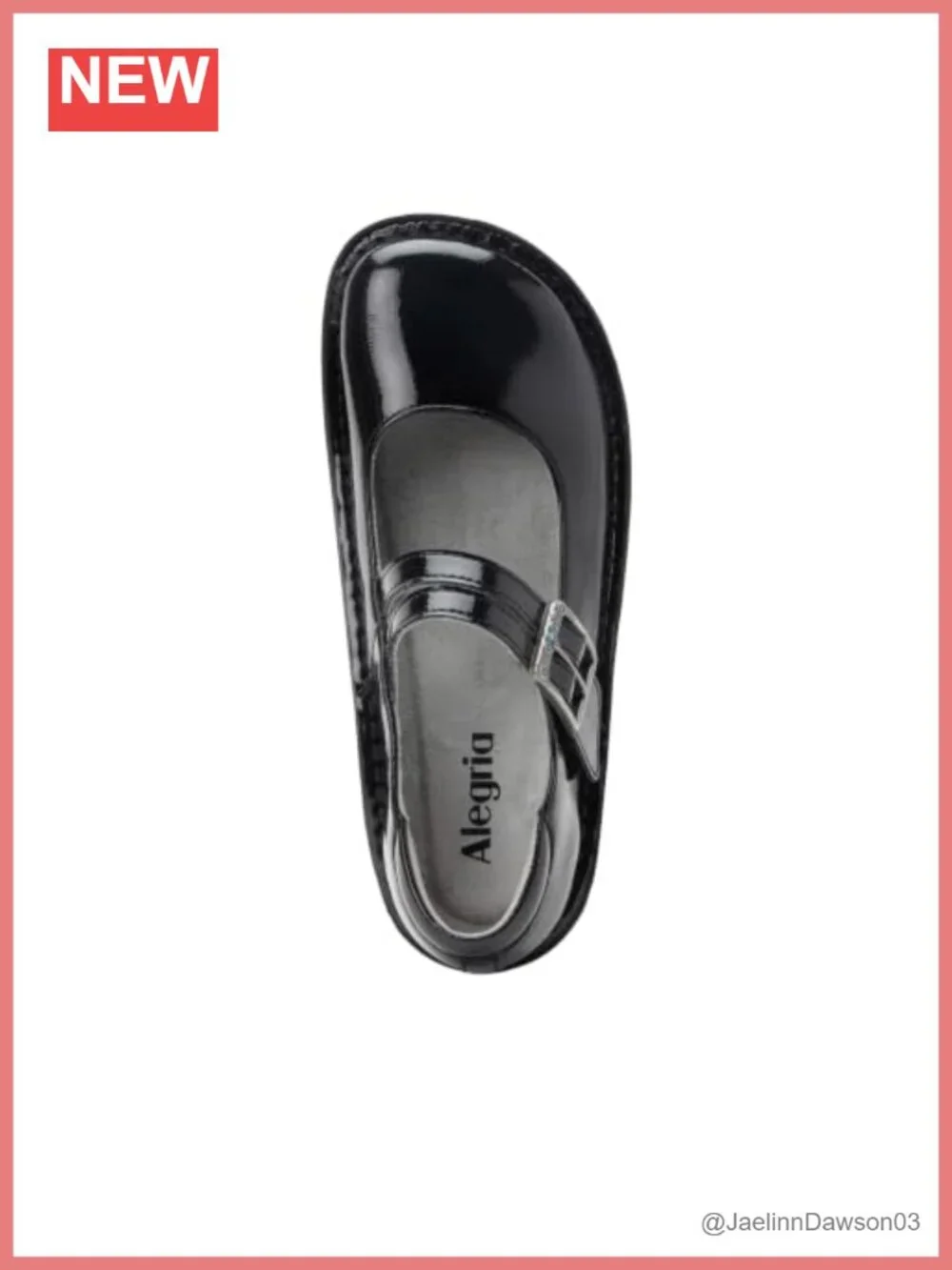 Leather Mary Jane Comfort Shoes with Arch Support Slip-Resistant